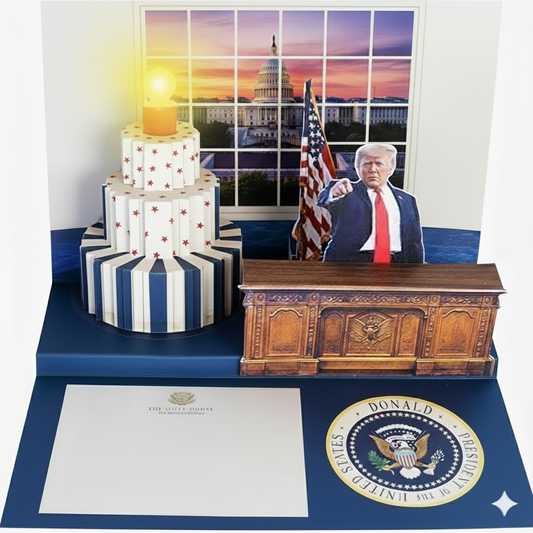 Limited Edition Trump Birthday Card