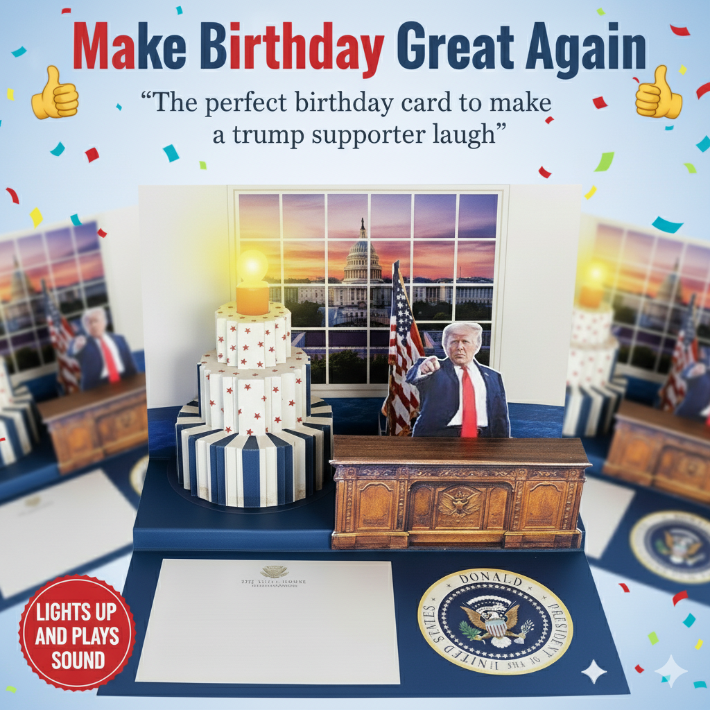 Limited Edition Trump Birthday Card